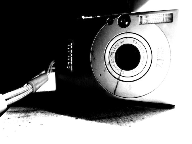 Canon point-and-shoot camera
