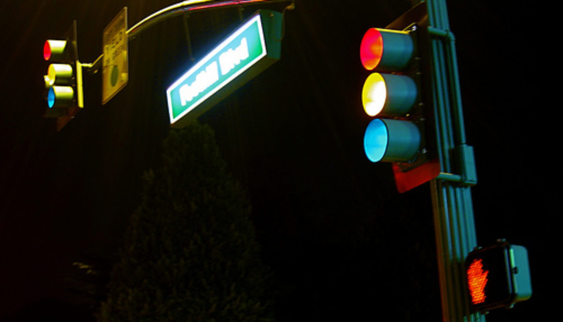 red light, green light, yellow light