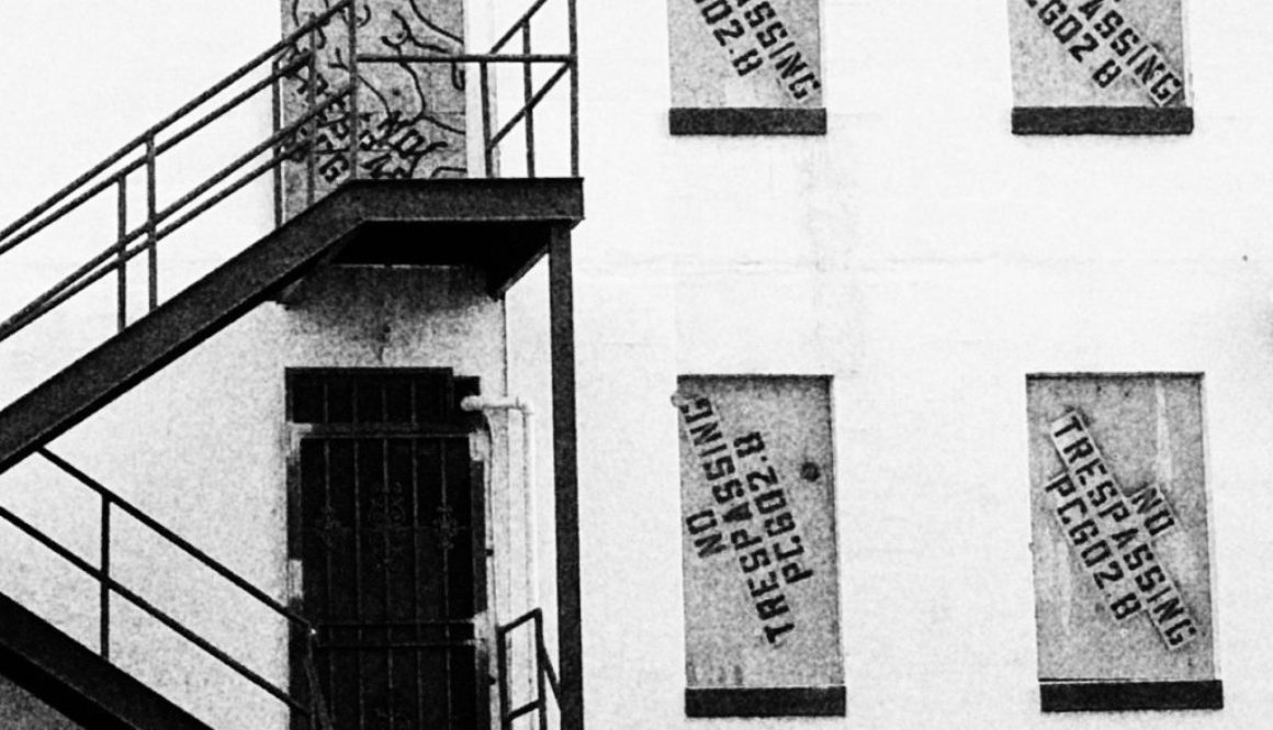 stairs-no-trespassing-blackandwhite